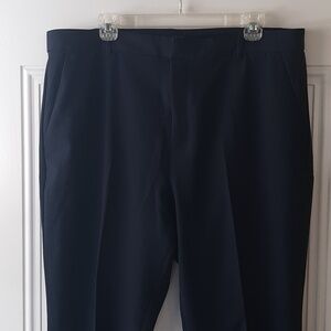 Banana Republic Women's 16 Petite Dark Navy Blue Dress Pants Bootcut Fit